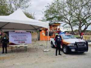 Tamaulipas Seguro durante periodo vacacional de Semana Santa